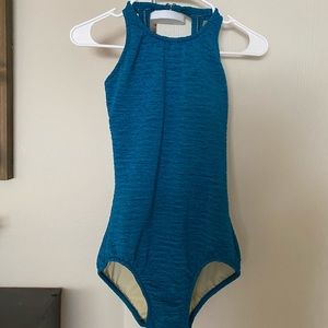 Penbrooke Swim Krinkle HighNeck One Piece - size 8